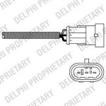 Delphi ES10971-12B1 лямбда-зонд на RENAULT CLIO II (BB0/1/2_, CB0/1/2_)