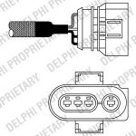 Delphi ES10979-12B1 лямбда-зонд на VW POLO CLASSIC (6KV2)