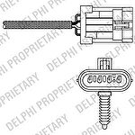 Delphi ES20299-12B1 лямбда-зонд на OPEL FRONTERA B (6B_)
