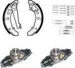 Delphi KP740 комплект тормозных колодок на VW SANTANA (32B)