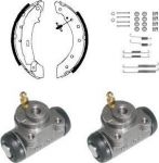 Delphi KP874 комплект тормозных колодок на RENAULT LAGUNA I (B56_, 556_)