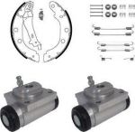Delphi KP932 комплект тормозных колодок на RENAULT KANGOO (KC0/1_)