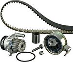 Delphi KWP2428342 водяной насос + комплект зубчатого ремня на VW GOLF IV (1J1)
