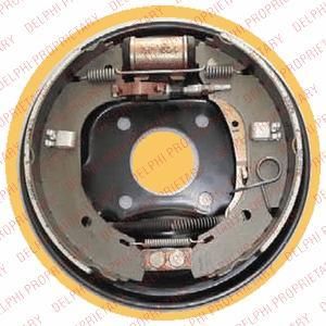 Delphi LG15852 комплект тормозных колодок на FIAT DUCATO фургон (230L)