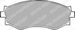 DELPHI Тормозные колодки пер.NISSAN PRIMERA TRAVELLER W10 (LP1228)