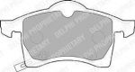 DELPHI Колодки передние OPEL Astra G/Meriva A/Zafira A (LP1309)
