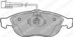 Delphi LP1404 комплект тормозных колодок, дисковый тормоз на ALFA ROMEO 156 (932)