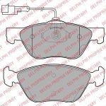 Delphi LP1587 комплект тормозных колодок, дисковый тормоз на ALFA ROMEO 156 (932)