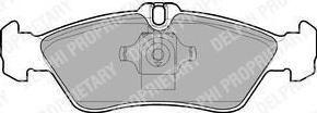 DELPHI Колодки задние MB 2/3/4T-Sprinter/VW LT 28-46 II 96-06 (LP1596) DELPHI Колодки задние MB 2/3/4T-Sprinter/VW LT 28-46 II 96-06 (LP1596)