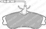 Delphi LP1607 Колодки тормозные CITROEN BERLINGO/PEUGEOT PARTNER 96- передние с датч.