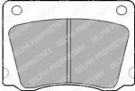 Delphi LP17 комплект тормозных колодок, дисковый тормоз на CARBODIES FX4