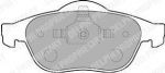 Delphi LP1708 Колодки тормозные RENAULT LAGUNA 01-/SCENIC 03- передние