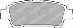 Delphi LP1710 Колодки тормозные TOYOTA AVENSIS VERSO 2.0 01-/PREVIA 2.0-2.4 00- задние