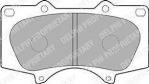 DELPHI Колодки тормозные дисковые TOYOTA LC 120 4.0/3.0D/MITSUBISHI PAJERO 06> передние (04465-04070, LP1782)