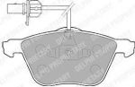 Delphi LP1801 Колодки тормозные FORD GALAXY/VOLKSWAGEN SHARAN/T4 передние