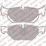 DELPHI Колодки тормозные дисковые E81/E87/E90/E91/E84 X1 задние (3421 6767 150, LP1915)