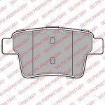 DELPHI Колодки задние Ford Mondeo III 1.8/2.0L 00-> 04 (LP1957)