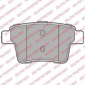 DELPHI Колодки задние Ford Mondeo III 1.8/2.0L 00-> 04 (LP1957) DELPHI Колодки задние Ford Mondeo III 1.8/2.0L 00-> 04 (LP1957)