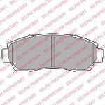 Delphi LP2046 Колодки тормозные HONDA CR-V 2.0-2.2 07- передние