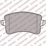 Delphi LP2106 Колодки тормозные AUDI A4/A5/Q5 1.8-3.2 07- задние