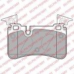 Delphi LP2151 Колодки тормозные W204/C218/W212 63AMG 08- задние