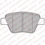 DELPHI Колодки задние AD VW SEAT SKODA PA 03->06 (LP2178)