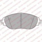 DELPHI Колодки тормозные дисковые AUDI A3/SKODA OCTAVIA/VW GOLF 12-/SHARAN 10- передние (8V0698151C, LP2250)