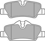 Delphi LP2762 комплект тормозных колодок, дисковый тормоз на MINI MINI (F56)