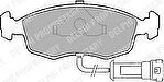DELPHI Колодки передние FORD Escort/Orion/Sierra/Scorpio 84-95 (LP457)