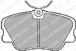 DELPHI Колодки тормозные дисковые передние MERCEDES 190, 200, 230, 250, 260, 300, E200, E220, E250, E280, E300 (LP499)