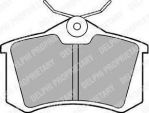 DELPHI Колодки задние 17.0mm VAG / Renault / Peugeot (LP565)