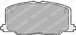 Delphi LP613 комплект тормозных колодок, дисковый тормоз на TOYOTA CAMRY (_V2_)