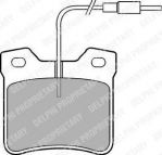 Delphi LP667 Колодки тормозные MERCEDES VITO W639 96-97 задние