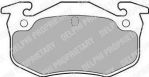 Delphi LP699 комплект тормозных колодок, дисковый тормоз на PEUGEOT 306 (7B, N3, N5)