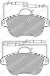 Delphi LP741 комплект тормозных колодок, дисковый тормоз на PEUGEOT 605 (6B)