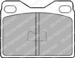 Delphi LP89 комплект тормозных колодок, дисковый тормоз на TALBOT 1307-1510
