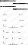 Delphi LX0004 комплектующие, колодки дискового тормоза на VOLVO 240 Kombi (P245)