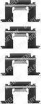 Delphi LX0077 комплектующие, колодки дискового тормоза на NISSAN VANETTE автобус (C22)