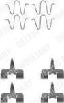 Delphi LX0305 комплектующие, колодки дискового тормоза на MAZDA 323 F V (BA)