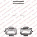 Delphi LX0380 комплектующие, колодки дискового тормоза на PEUGEOT 605 (6B)