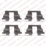 Delphi LX0404 комплектующие, колодки дискового тормоза на HONDA SHUTTLE (RA)
