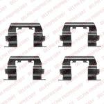 Delphi LX0411 комплектующие, колодки дискового тормоза на HYUNDAI GETZ (TB)