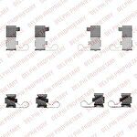 Delphi LX0434 комплектующие, колодки дискового тормоза на TOYOTA AVENSIS (_T22_)