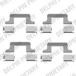 Delphi LX0437 комплектующие, колодки дискового тормоза на VW PASSAT Variant (365)