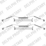 Delphi LX0439 комплектующие, колодки дискового тормоза на VW MULTIVAN V (7HM, 7HN, 7HF, 7EF, 7EM, 7EN)
