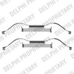 Delphi LX0440 комплектующие, колодки дискового тормоза на VW MULTIVAN V (7HM, 7HN, 7HF, 7EF, 7EM, 7EN)
