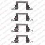 Delphi LX0445 комплектующие, колодки дискового тормоза на NISSAN PATHFINDER II (R50)