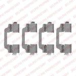 Delphi LX0458 комплектующие, колодки дискового тормоза на FIAT SEDICI (FY_)