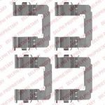 Delphi LX0487 комплектующие, колодки дискового тормоза на SUBARU LEGACY IV универсал (BL, BP, B13_)