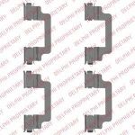 Delphi LX0505 комплектующие, колодки дискового тормоза на FIAT ULYSSE (179AX)